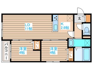 S-RESIDENCE南郷SOUTHの物件間取画像